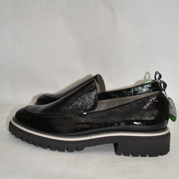 NWT$450 Paul Green Naomi Platform Loafer PLATFORM Black Patent 9.5 (TD11) - Picture 4 of 7